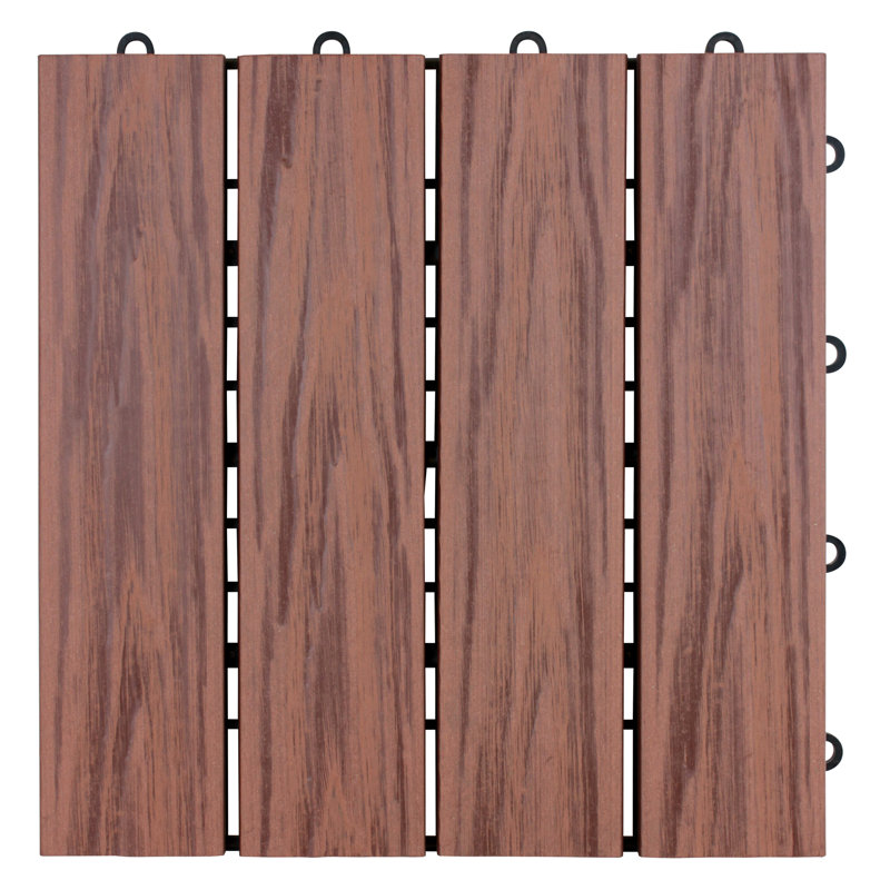 EMSCO Group 11.8 " L x 11.8 " W Deck Tile Kit