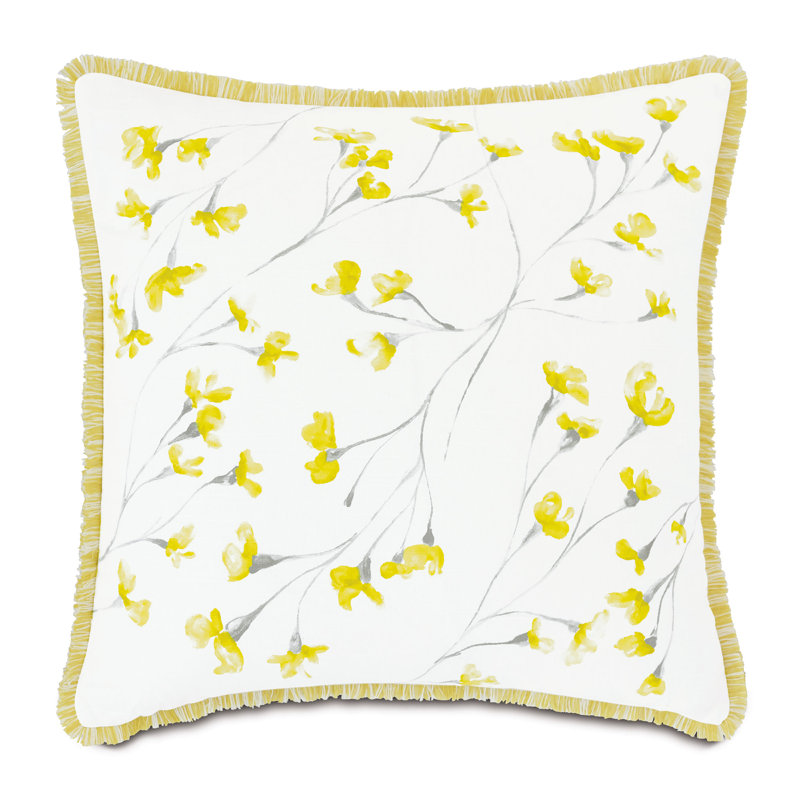 Clementine Square Pillow Cover & Insert