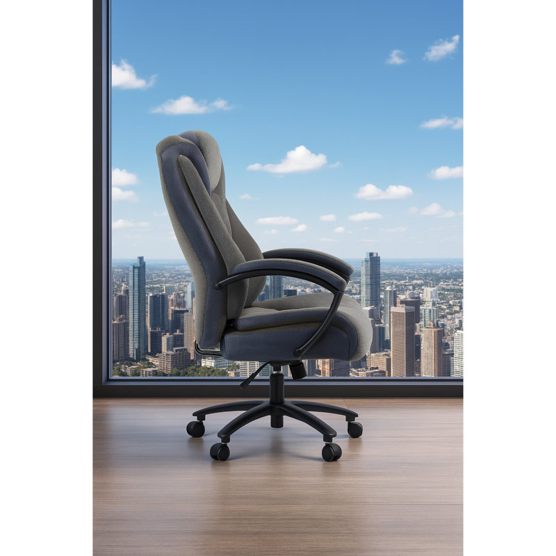Chaise de bureau en coton Skin