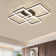 Ranbir 4 - Light 37'' Unique/Statement Square / Rectangle LED Flush Mount