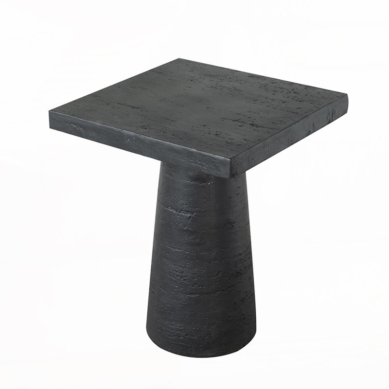 Table basse avec base piédestal