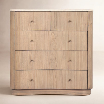 39" Aluminum Dresser