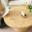 Table basse à piédestal 40 po Domian