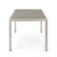 Outdoor Aluminum Dining Table With Faux Wood Top