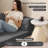 Folding Sofa Bed, Convertible Sleeper Chair With Pilow Foldable Matress, 2 In 1 Pull Out Loveseat Sofa Portable Fold Out Chair Bed Comfy Floor Couch Lounge For Living Room Bedroom, Queen, Gray-1887534159-1888053156