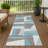 Machine Washable Indoor/Outdoor Chantille ACN2327 Geometric Rug-1372521773
