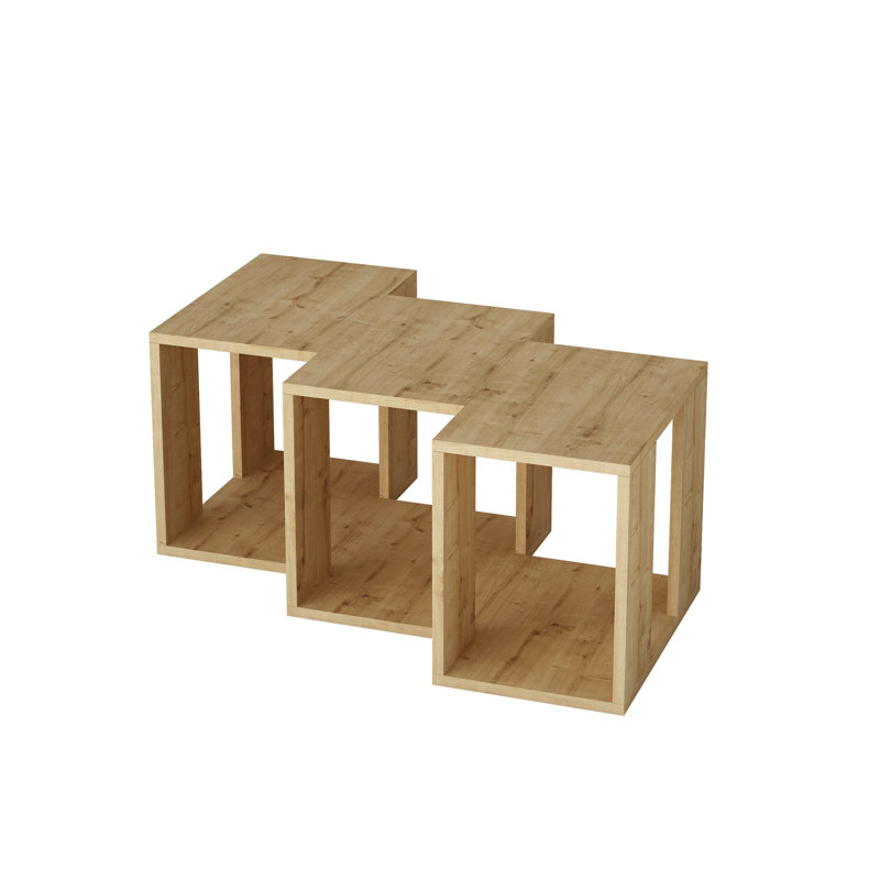 Armela Corner TV Stand for TVs up to 50", Oak