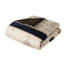 Literie pour très grand lit - Édredon bleu marine et coussins avec coussin en X de 18 po-122456887