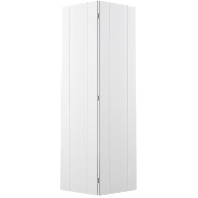 Belldinni Palladio 2U 79.38 in. H Bi-Fold Door with Installation Hardware and Knob / Lever