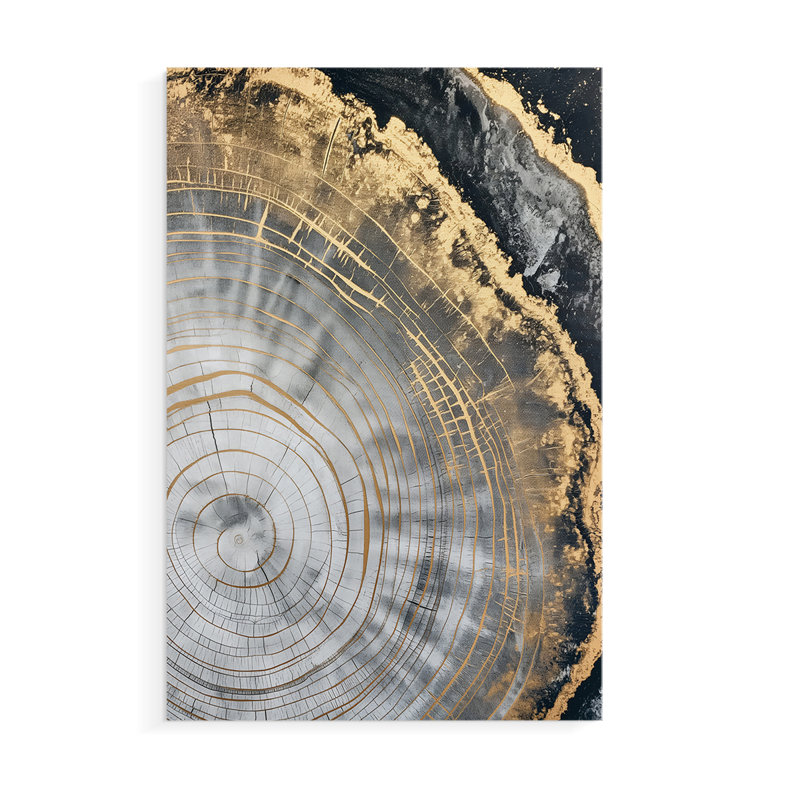 Série ABSTRACT CCL - Impression sur toile seulement - NON-CADRE, H 18 po x l 12 po