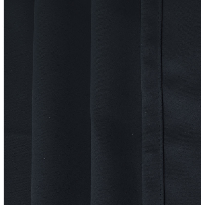 Bumbalough Room Darkening Curtain Pair, Black, 168 W x 137 D cm