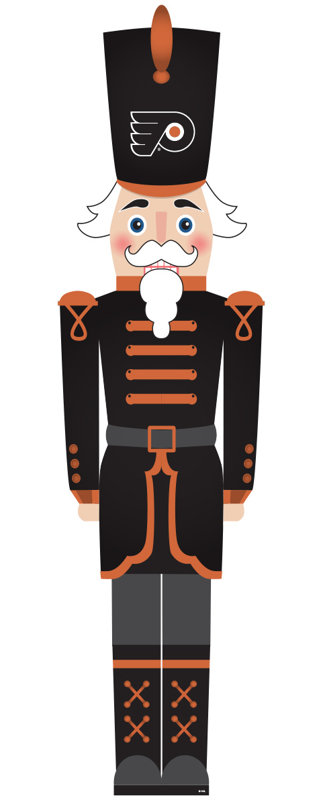 Philadelphia Flyers 46" Nutcracker Leaner