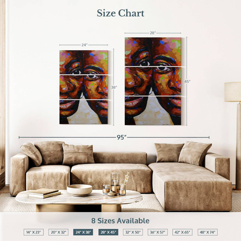 Leisha Unconditional Love I, 38" H x 24" W