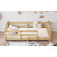 Lit sur pied en bois massif avec clôture et sans porte-850059585-850059584