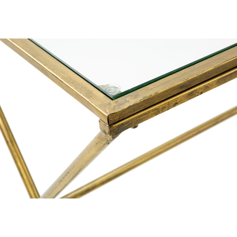 Glass Top Coffee Table