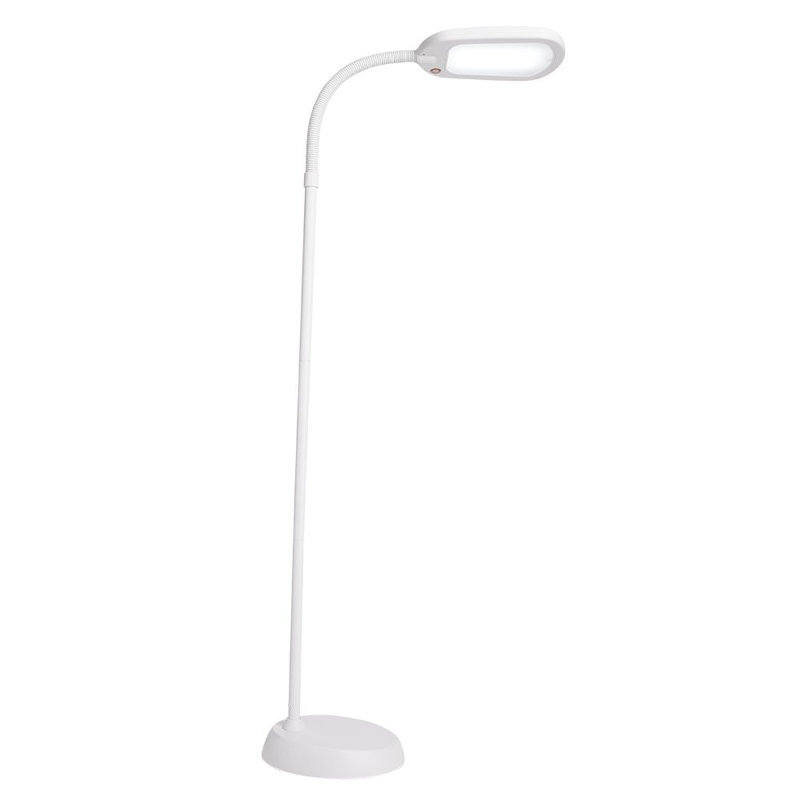 Lampe sur pied en arche 52 po del Yazzie, Blanc