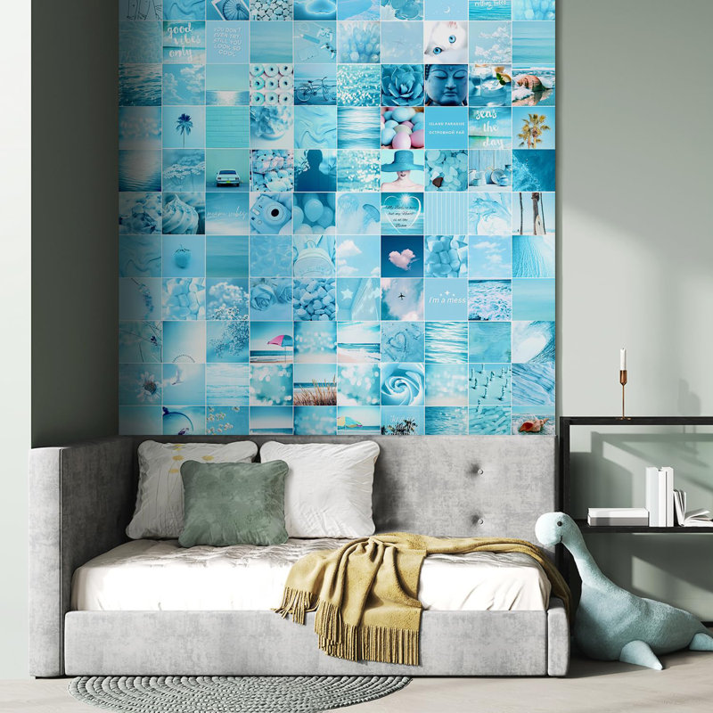 Peel & Stick Geometric Shapes Border, 48" L x 48" W