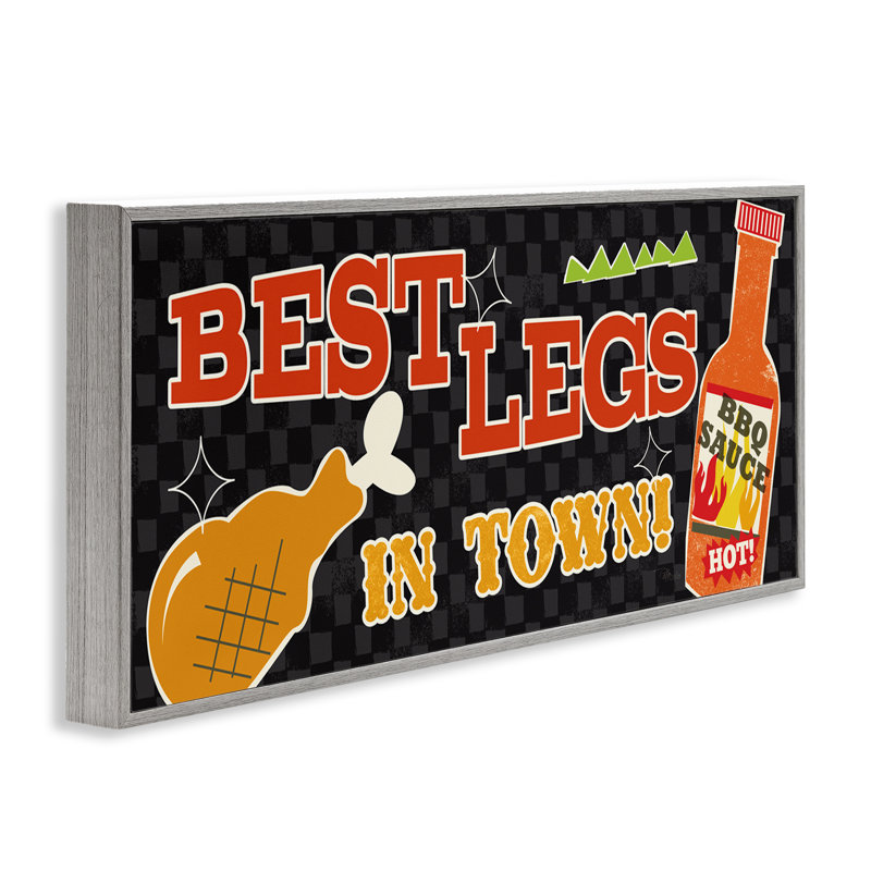  «Best Legs in Town», estampe numérique par Pela Studio, Estampe numérique Farmhouse, H 10 po x l 24 po