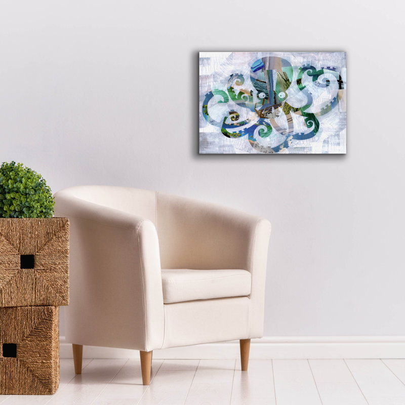 'Octopus' by Artpoptart Canvas Wall Art, 18" H x 26" W x 0.75" D