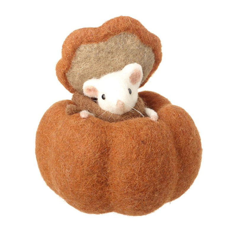 Mouse Stuffed Holiday Accent