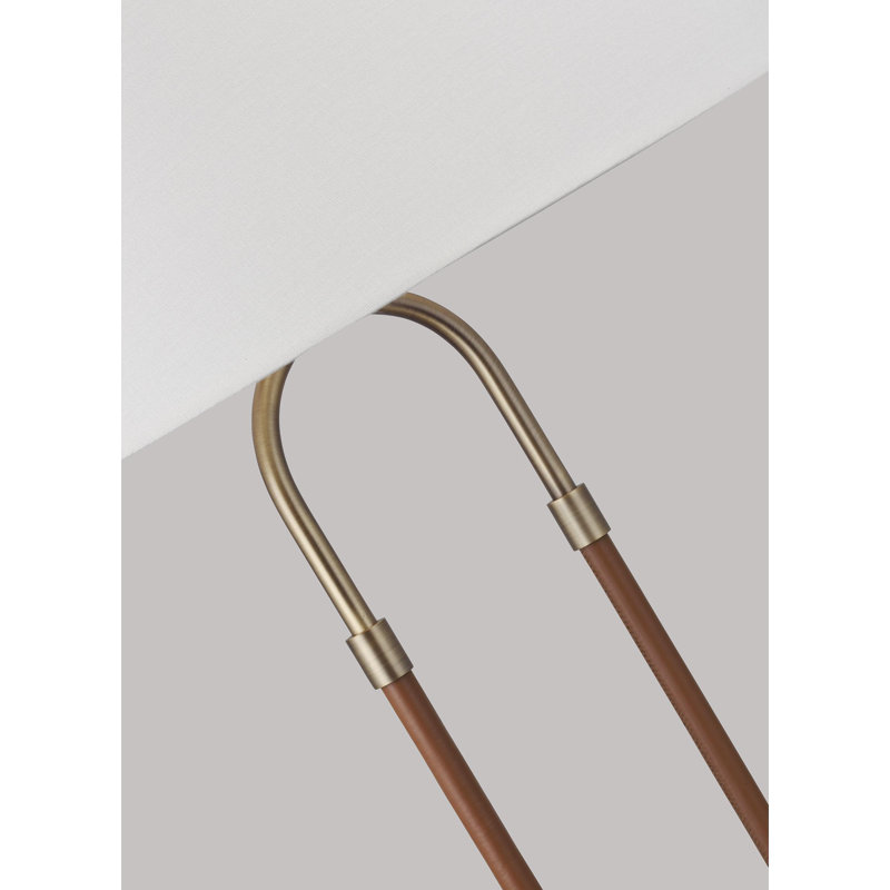 Lampe sur pied 56,25 po Katie, Laiton vieilli