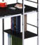 Bureau moderne avec tablette noire et finition