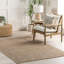 Tapis géométrique lavable à la machine Olive SpinClean-1382735074