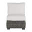 Fauteuil de chambre modulaire rustique tissé - gris ardoise-607864354-600847099-600847749