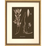 Sepia Leaves On Chocolate III Painting