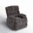 Breasha 39.7" Wide Manual Upholstered Swivel Rocker Recliner-71494675