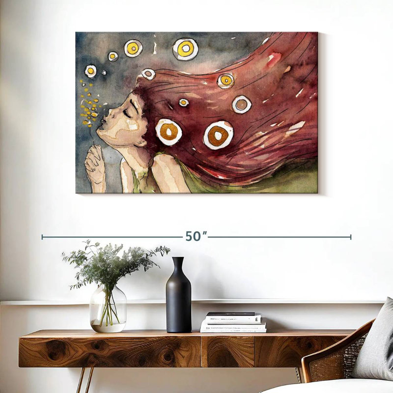 Portrait moderne Leisha Sweet Wishes, H 26 po x l 39 po