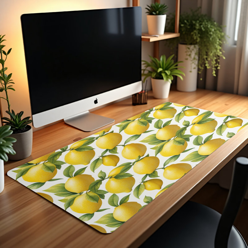 Polyester Desk Pad, 31.5x15.5