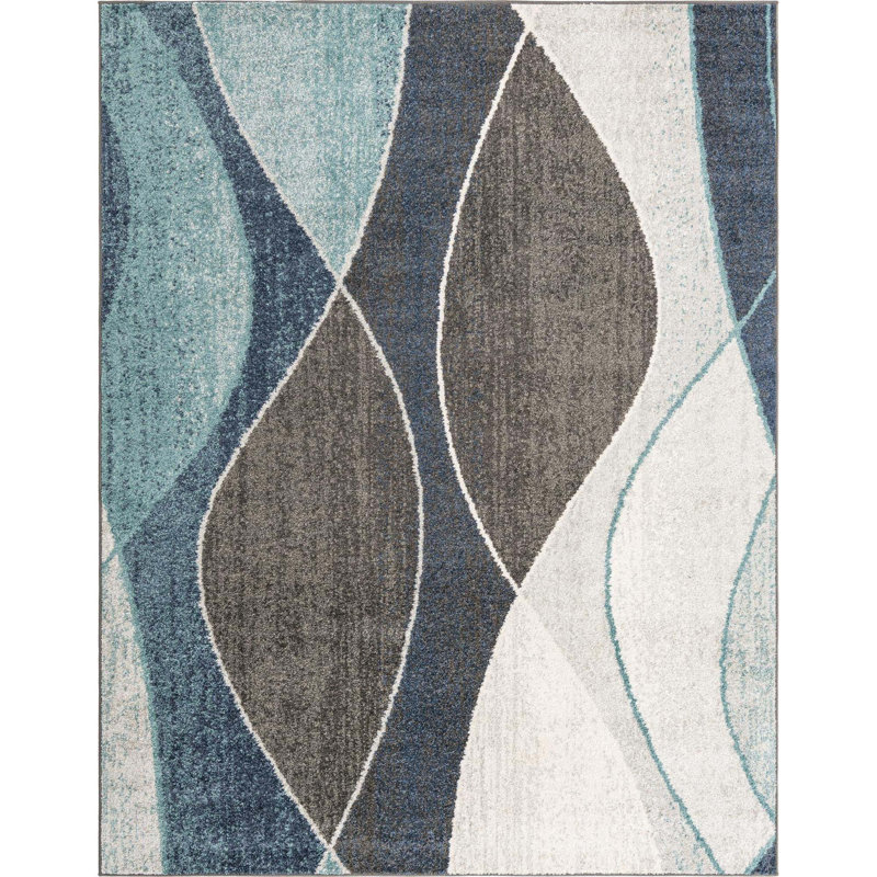 Harelda Geometric Indoor Rug, Rectangle 7'10" x 10'