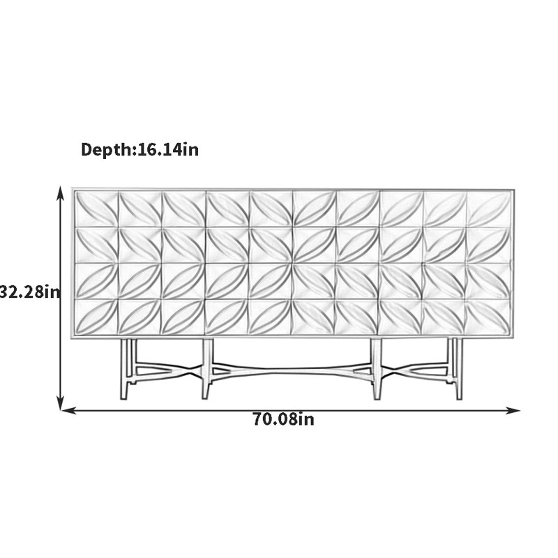 High-End Style Sideboard