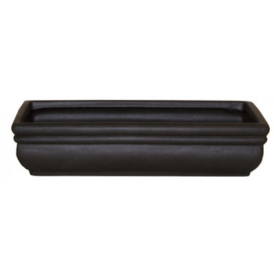 Matte Black Starter Plant Ceramic Planter