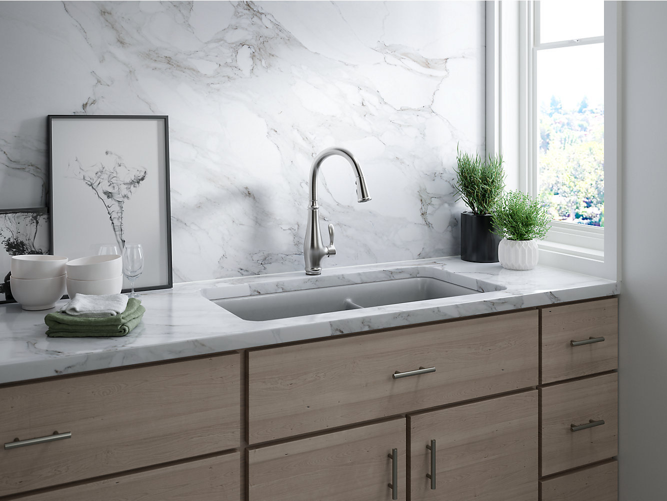 Purist 3" Bar Cabinet Pull, Vibrant Brushed Bronze