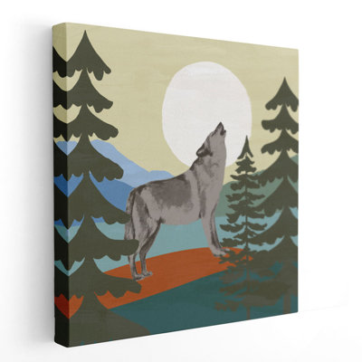 «Trailside Animals VI», reproduction d'art sur toile