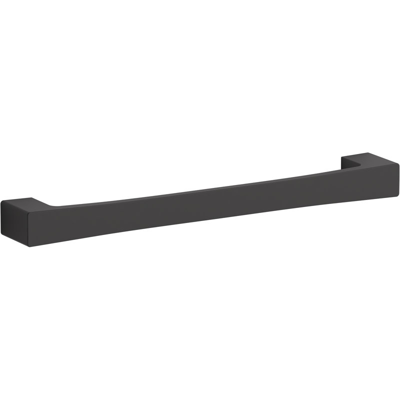 Honesty 5" Center to Center Drawer Pull, Matte Black, 7"