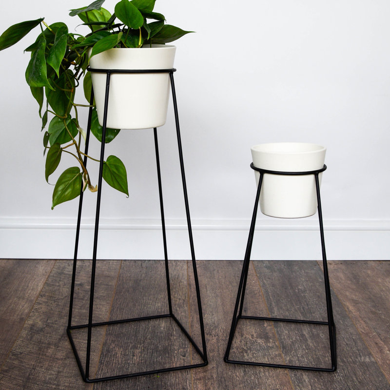 Minimo Metal Plant Stand, 60cm H x 26cm W x 26cm D