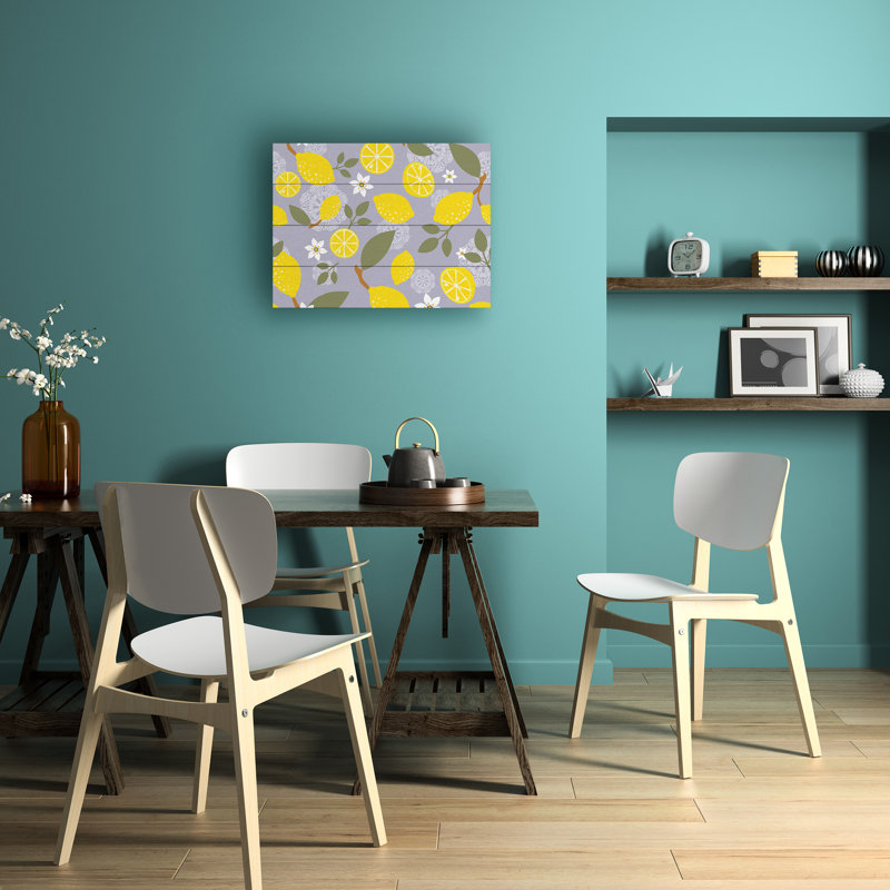Art de lattes en bois Fiona Stokes-Gilbert, H 12 po x l 16 po
