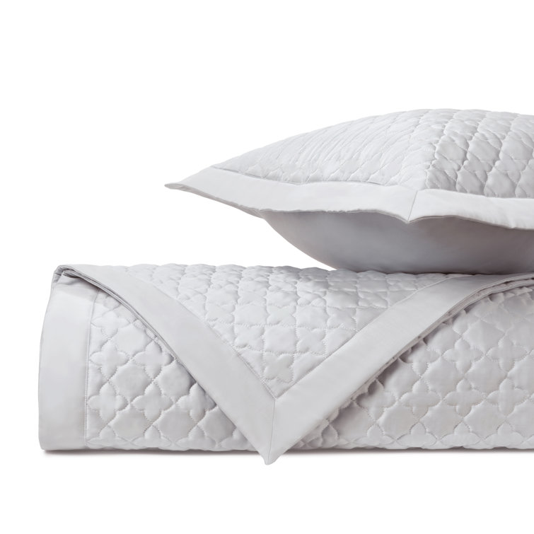 Clover Sateen Coverlet Set