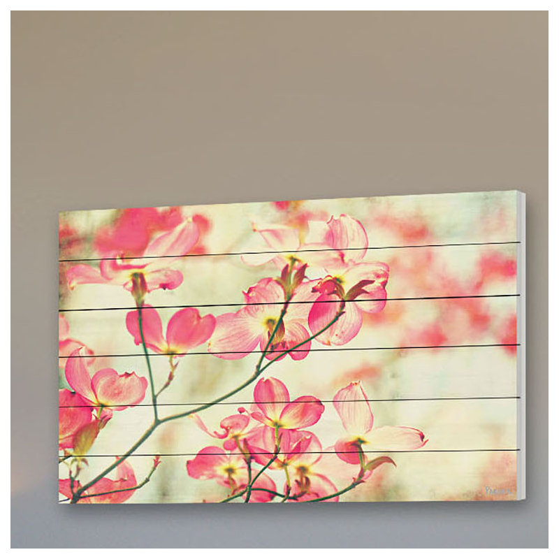 Triptyque de morning light-ensemble de 3 reproductions d’art sur toile tendue, Bois, 24 po x 36 po