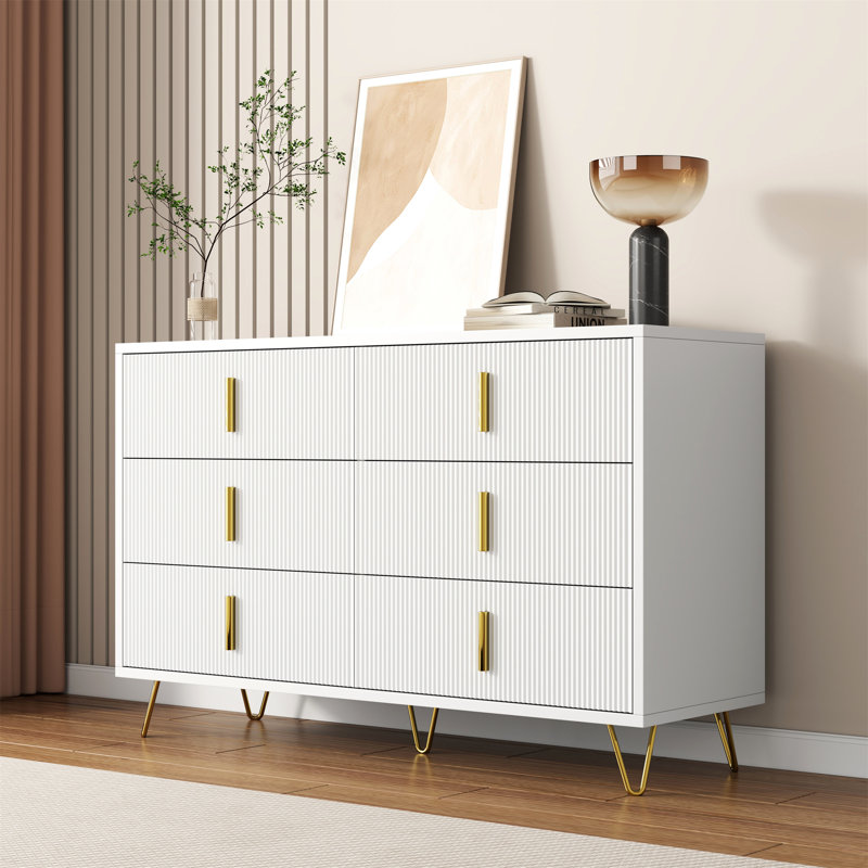 Aleynah 120cm Sideboard, White