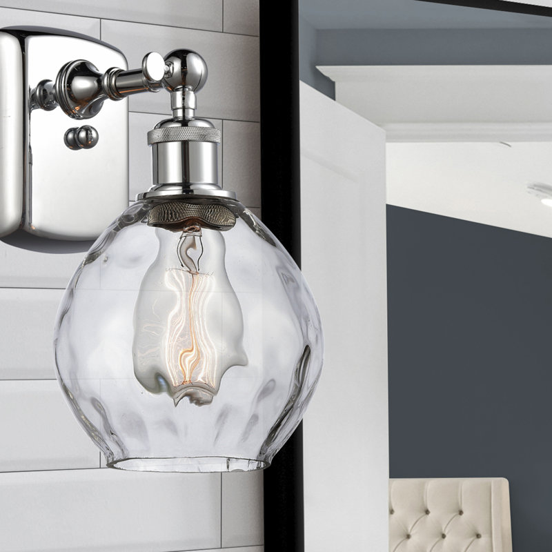 Applique murale articulée à 1 lumière Fernwood, Ampoule DEL 6 watts Vinage, Chrome poli