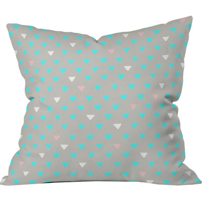 Geometric Confetti Party Outdoor Throw Pillow