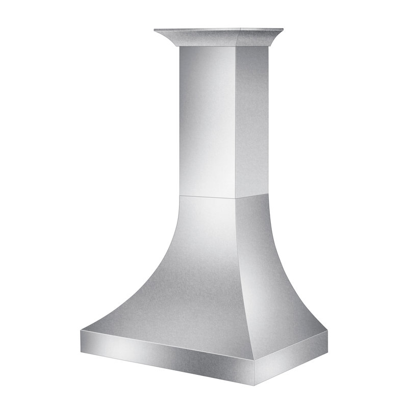 Hotte murale à conduit ZLINE Designer Series, Acier inoxydable satiné, L 36 po
