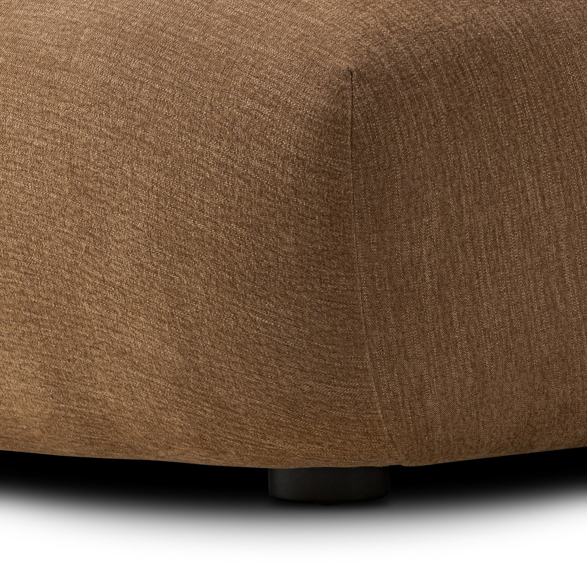 Upholstered Chaise Lounge, Laughlin Ochre 97% Polyester/3% Flax-Linen