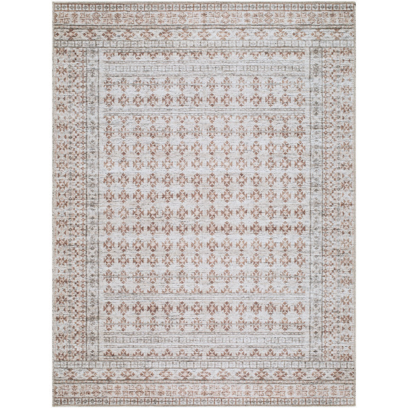 Tapis tissé à la machine Beckabl Owens X Livabliss Zafira, Rectangle 8 pi 10 po x 12 pi