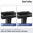 Apex 34" Tall Rectangular Vitreous China Pedestal Bathroom Sink with Overflow-96123226-104373572