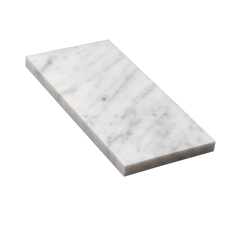 3 x 6 Bianco Carrara Marble Look Subway Tile
